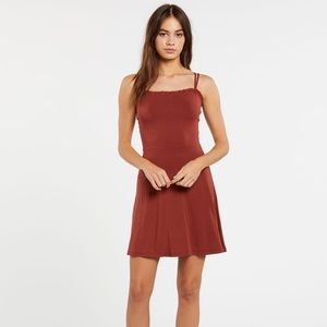 💎 VOLCOM brick red spaghetti strap dress 💎